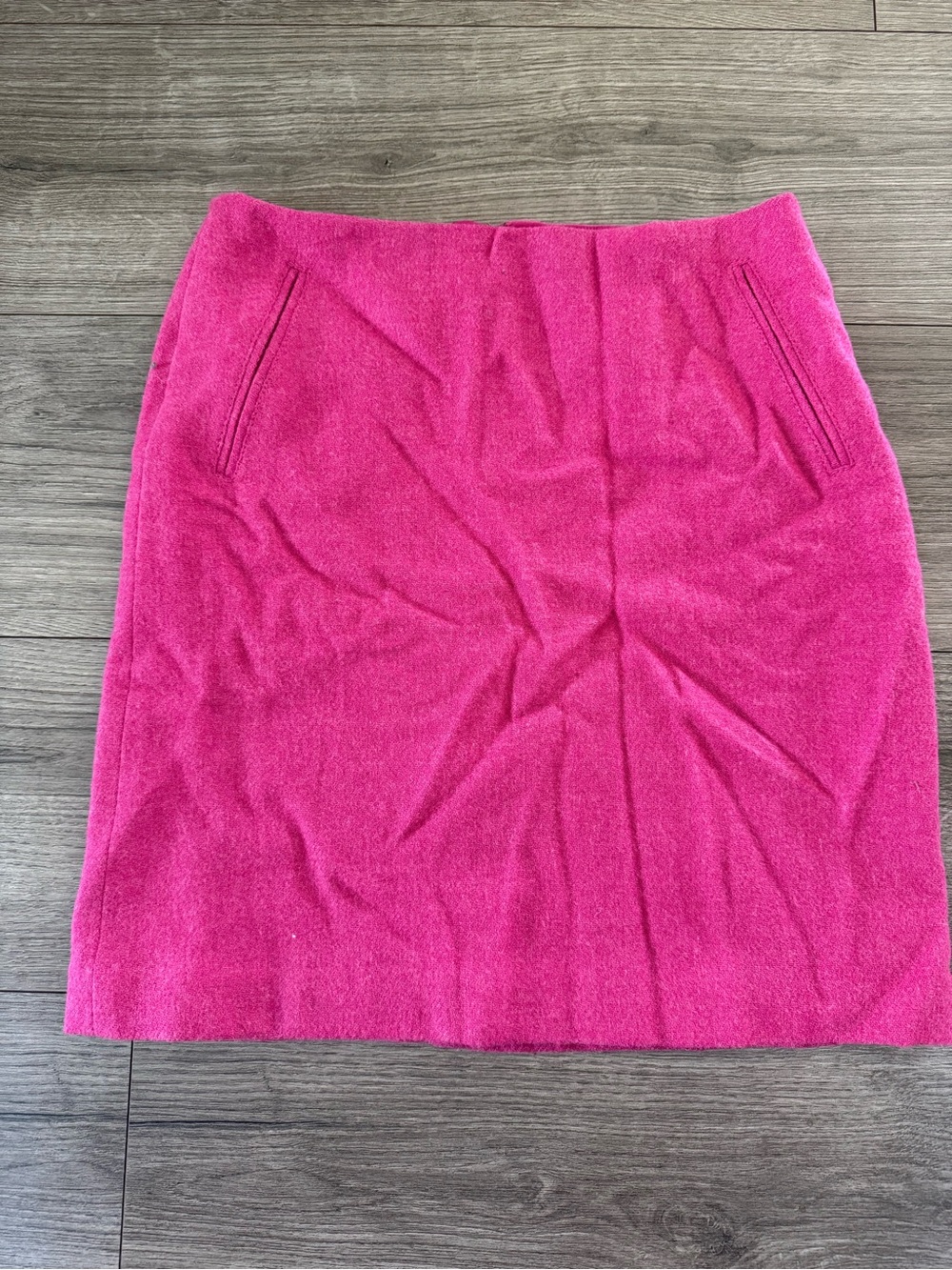Talbots Pink Wool Tweed Straight Pencil Skirt High Rise Petites Size 0P